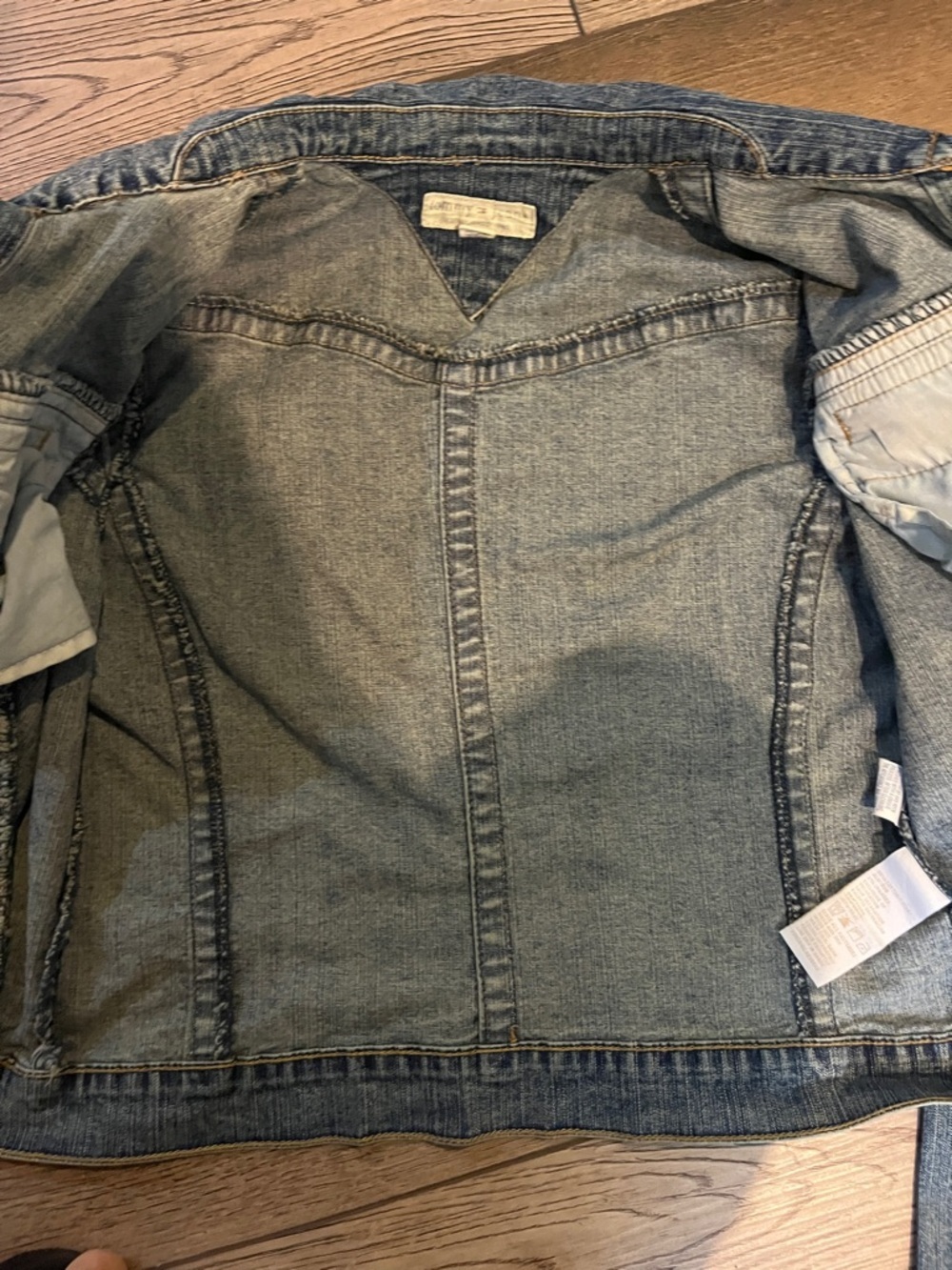 Girls Tommy Hilfiger jean jacket size L - Picture 5 of 7